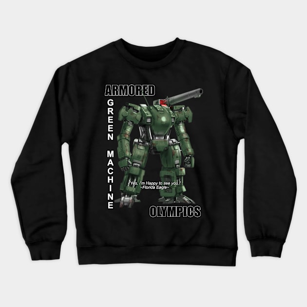 Green Machine Crewneck Sweatshirt by Hope Station